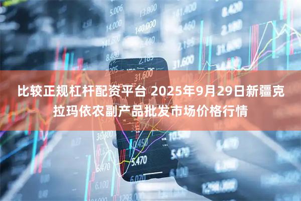 比较正规杠杆配资平台 2025年9月29日新疆克拉玛依农副产品批发市场价格行情